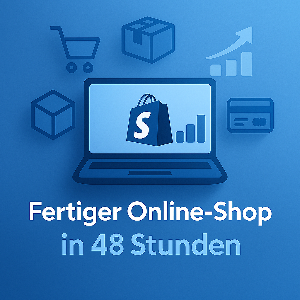 Fertiger Online-Shop in 48 Stunden – Dein Start ins E-Commerce